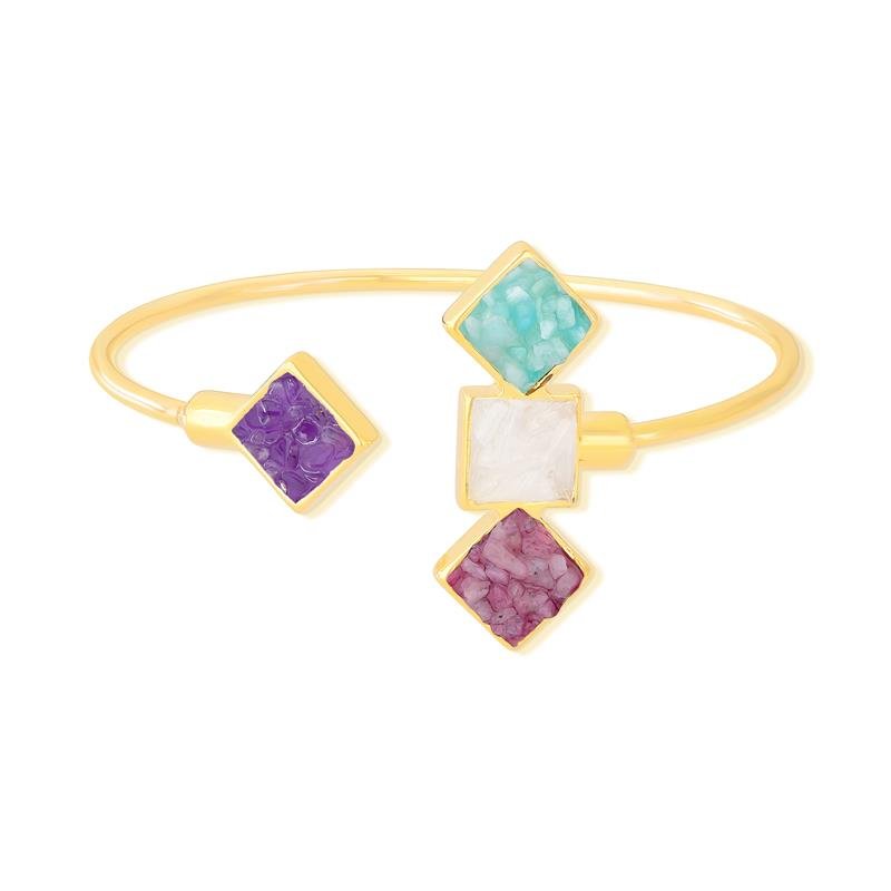 PULSEIRA FOLHEADO A OURO