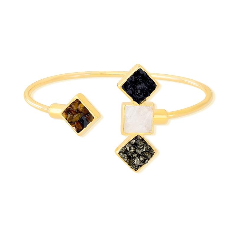 PULSEIRA FOLHEADO A OURO