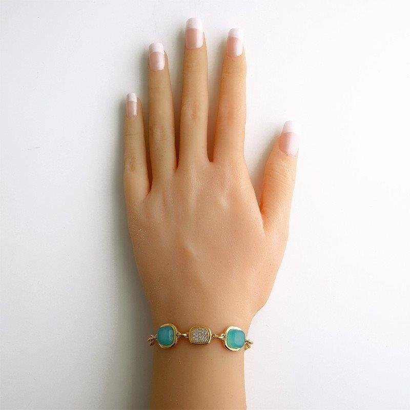PULSEIRA FOLHEADO RÓDIO