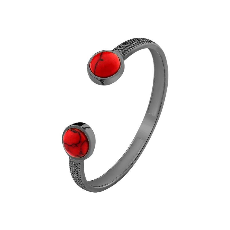 PULSEIRA FOLHEADO A RÓDIO NEGRO