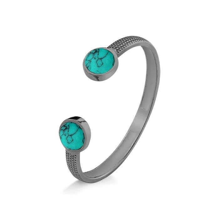 PULSEIRA FOLHEADO A RÓDIO NEGRO