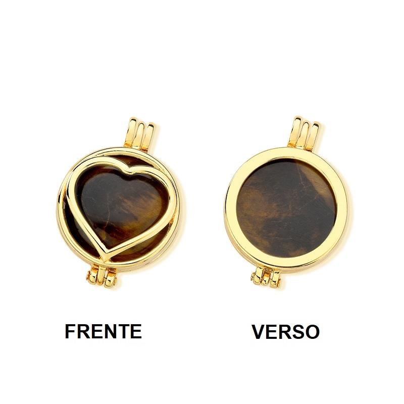 COMBO RELICÁRIO FOLHEADO A OURO