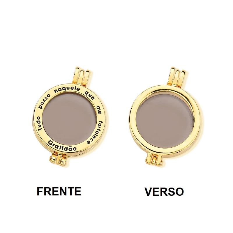 COMBO RELICÁRIO FOLHEADO A OURO