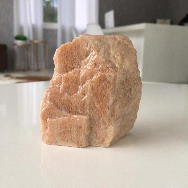 PEDRA BRUTA AMAZONITA BEGE