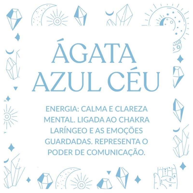 KIT ENERGÉTICO ÁGATA AZUL CÉU