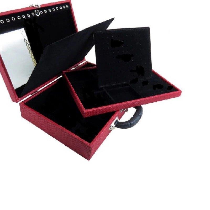 MALETA GRANDE DUPLA COM PLACA 24X35,5X8,5 CM 