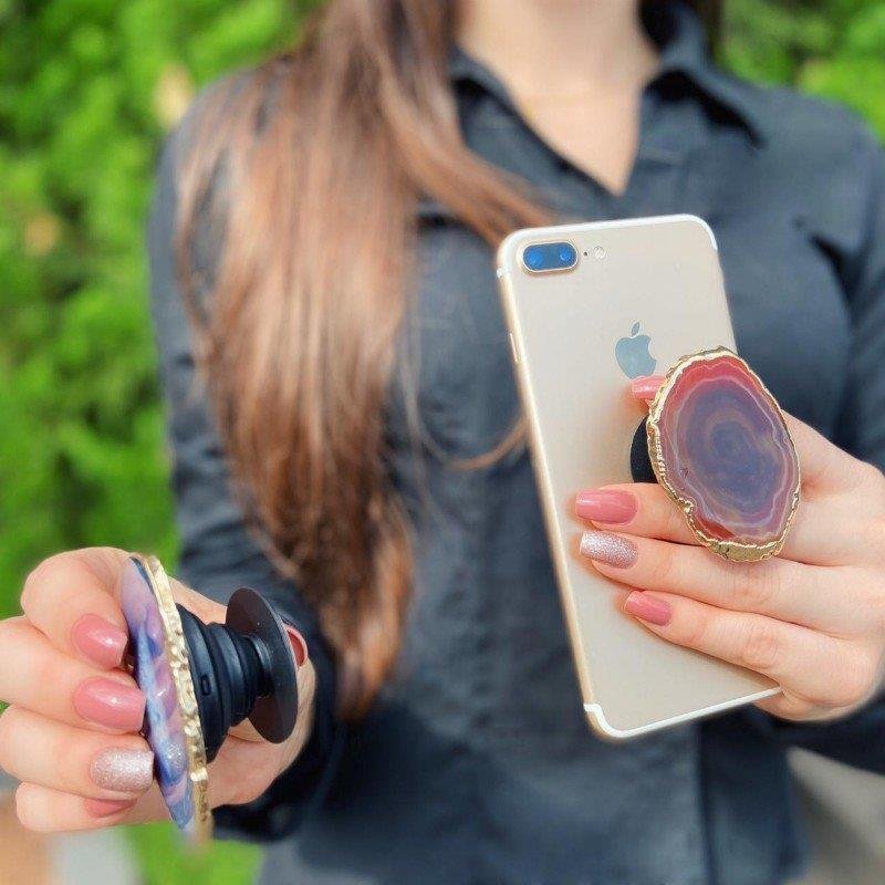 POPSOCKET FOLHEADO A OURO